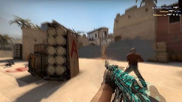 CSGO: Double Headshot While Tapping Through Smoke