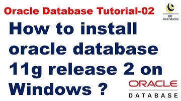 How to install oracle database 11g release 2 on Windows ?|| Oracle Database Tutorial