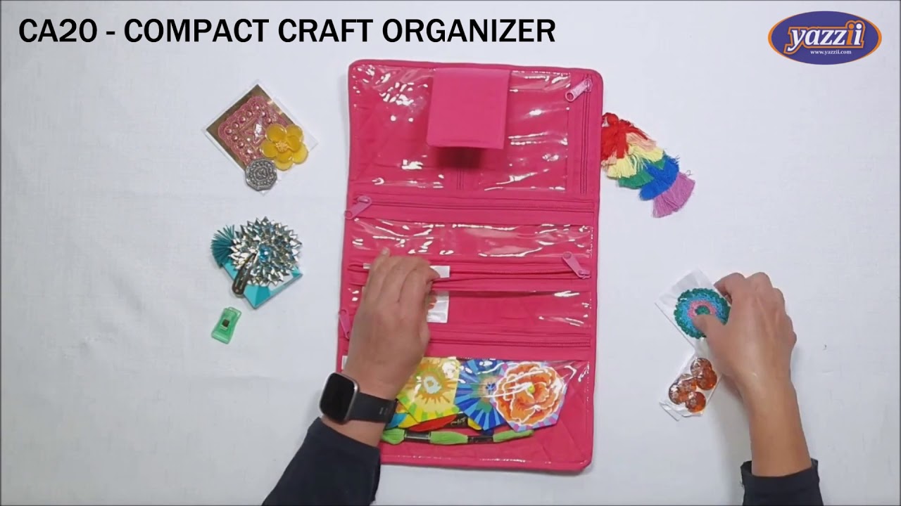 CA20 Compact Craft Organizer | Yazzii Craft Bag