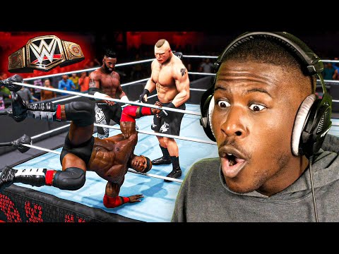 WWE 2K20 Royal Rumble But I Put The WWE Title On The Line!