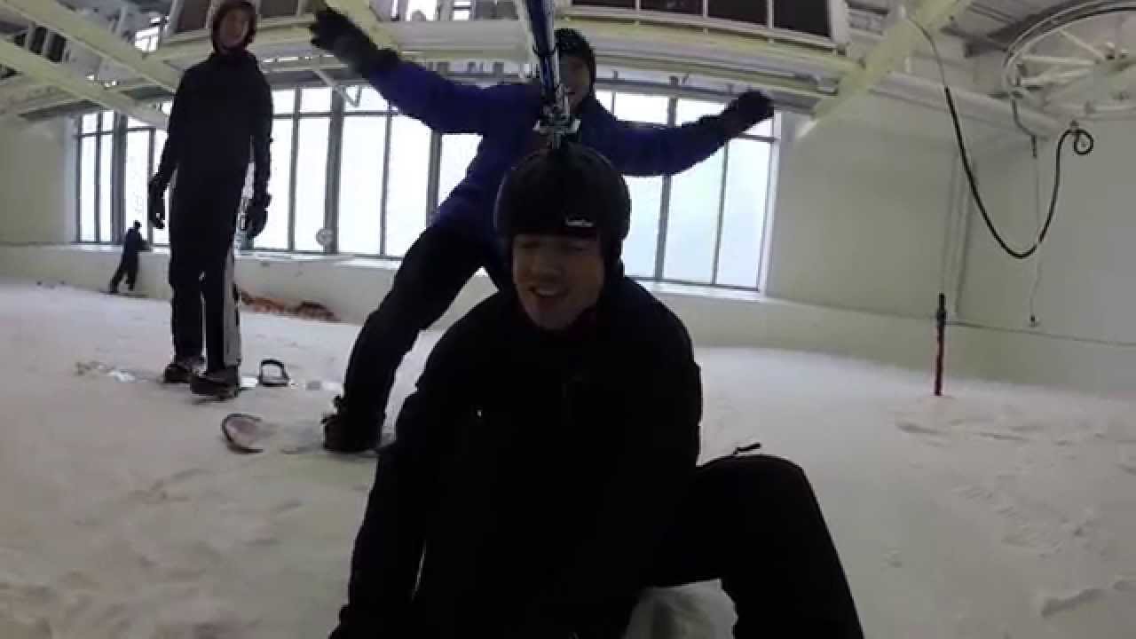 Indoor snowboard Terneuzen YouTube
