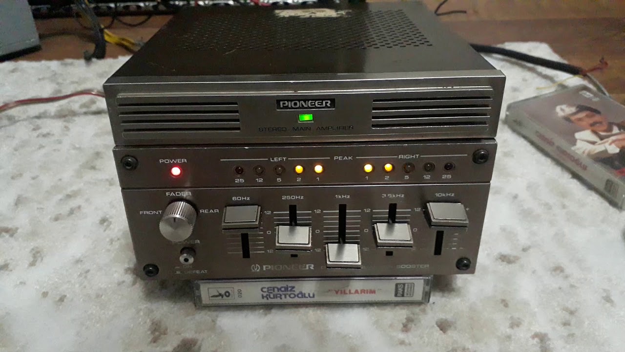 Pioneer ad50 gm4 イコライザ equalizador YouTube