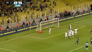 EMRE BELÖZOĞLU FRİKİK GOLÜ | Fenerbahçe 1-0 Cagliari