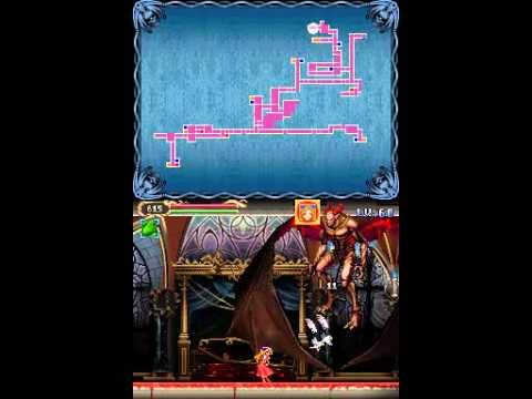 Castlevania Portrait of Ruin Dracula and Death boss battle (Maria,No damage,No magic)