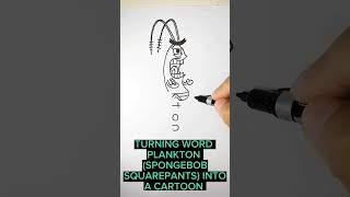 Turning Word Plankton Into A Cartoon