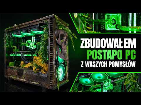 Zbudowałem POSTAPOKALIPTYCZNY komputer z chłodzeniem wodnym - Custom Modding PC