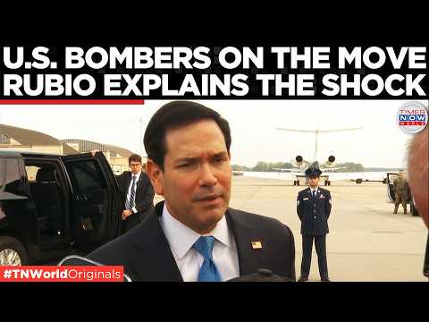 U.S. Bombers Moved After Threat? Rubio Explains American Military Rotations | Times Now World