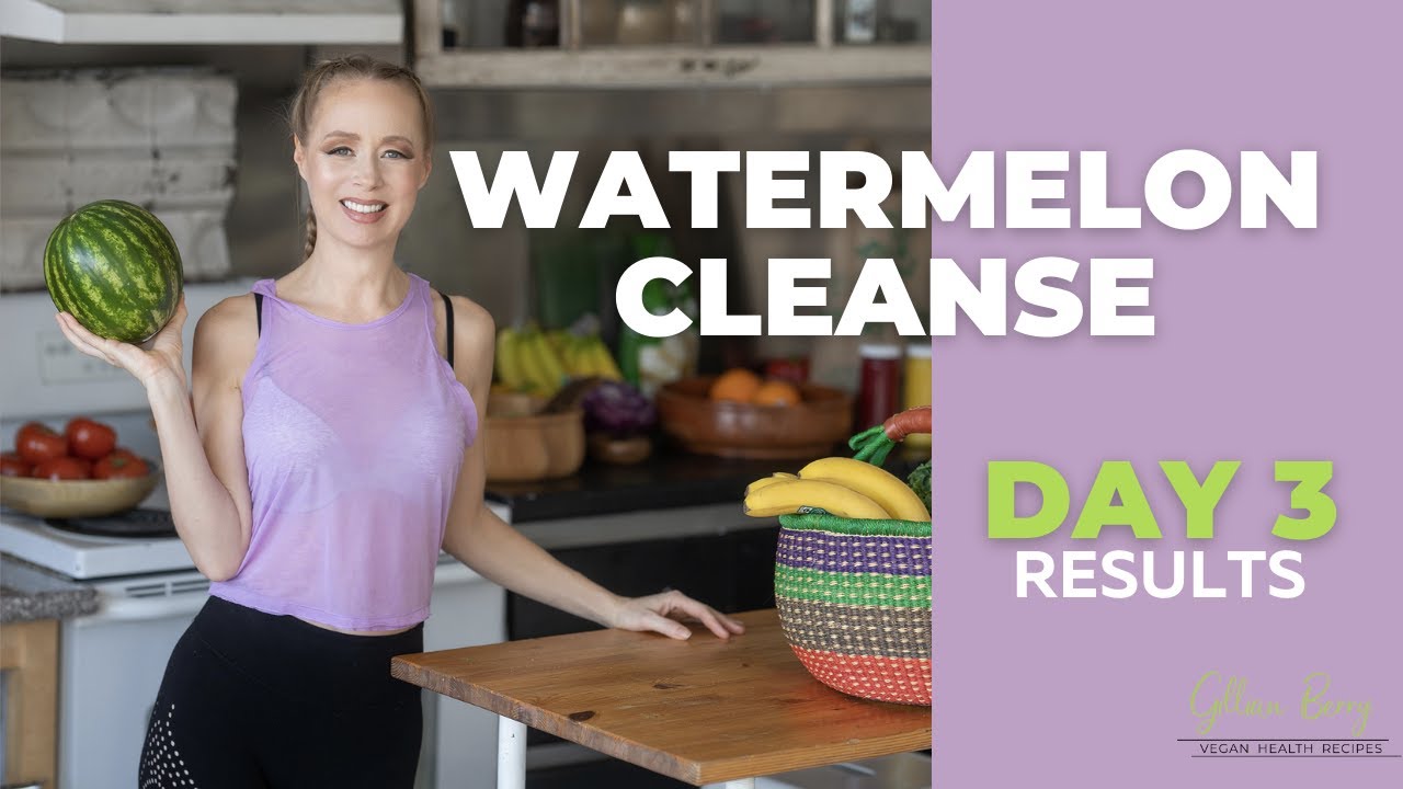 Watermelon Cleanse Results!! (& how to do it) YouTube