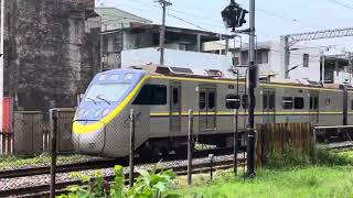 台鐵 3198次 經山線 EMU800往后里區間車通過捷運橋頭糖廠站（車號：859/860）
