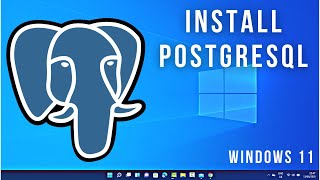 how to install postgresql and pgadmin 4 and setup on windows 11 (step by step guide for beginners)