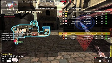 [Blackshot 2015] Hackers #1 xHayMitCh caught hacking in ClanWar!