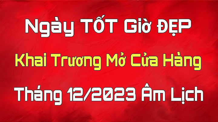 Tháng này ngày nào tốt để khai trương năm 2024