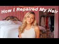 How I Repaired My DAMAGED Bleached Hair | Best Hair Care Products for Blondes