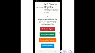 IAP Kerala - Immunization Reminder App screenshot 3