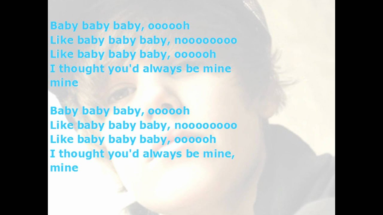 Justin Bieber - Baby (Lyrics)