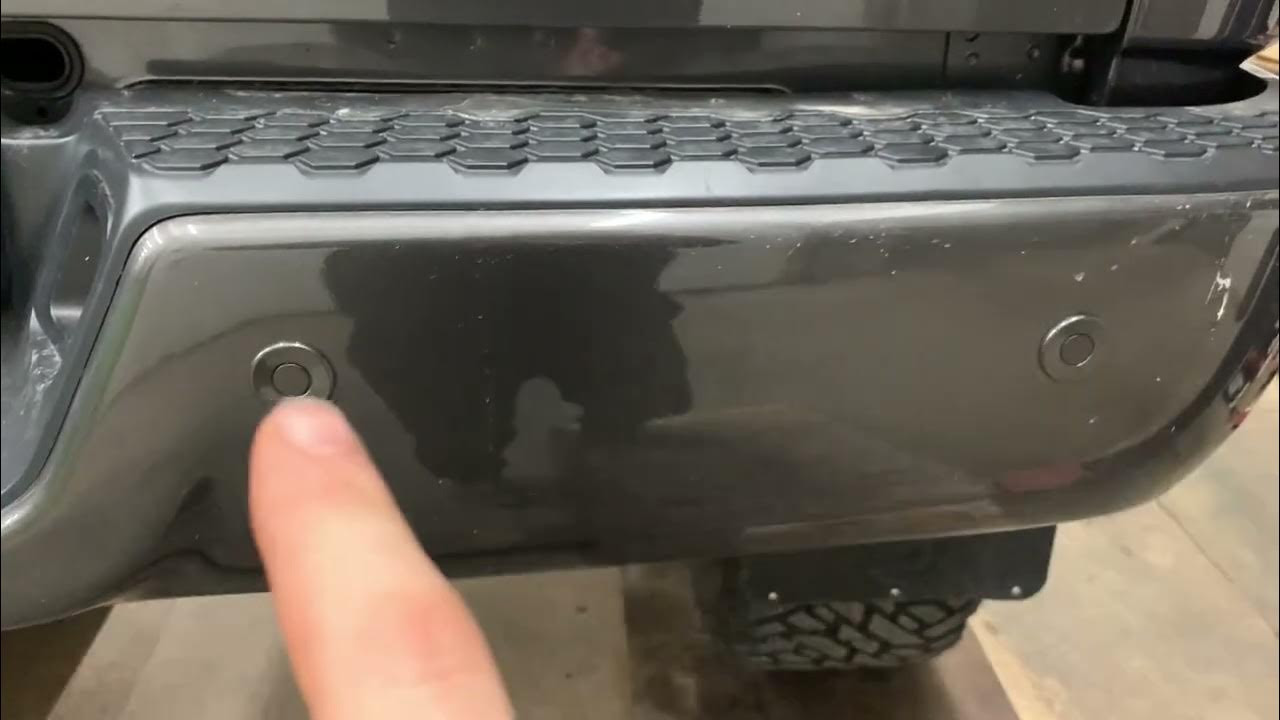 RAM Park Assist Sensor Locations - YouTube