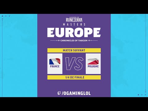 LOR Masters Europe - 1/4 de finale - France vs Pologne