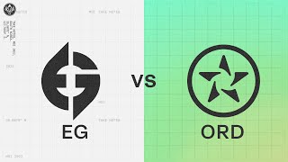 Evil Geniuses (EG) vs ORDER (ORD) Maçı | MSI 2022 Grup Aşaması 5. Gün