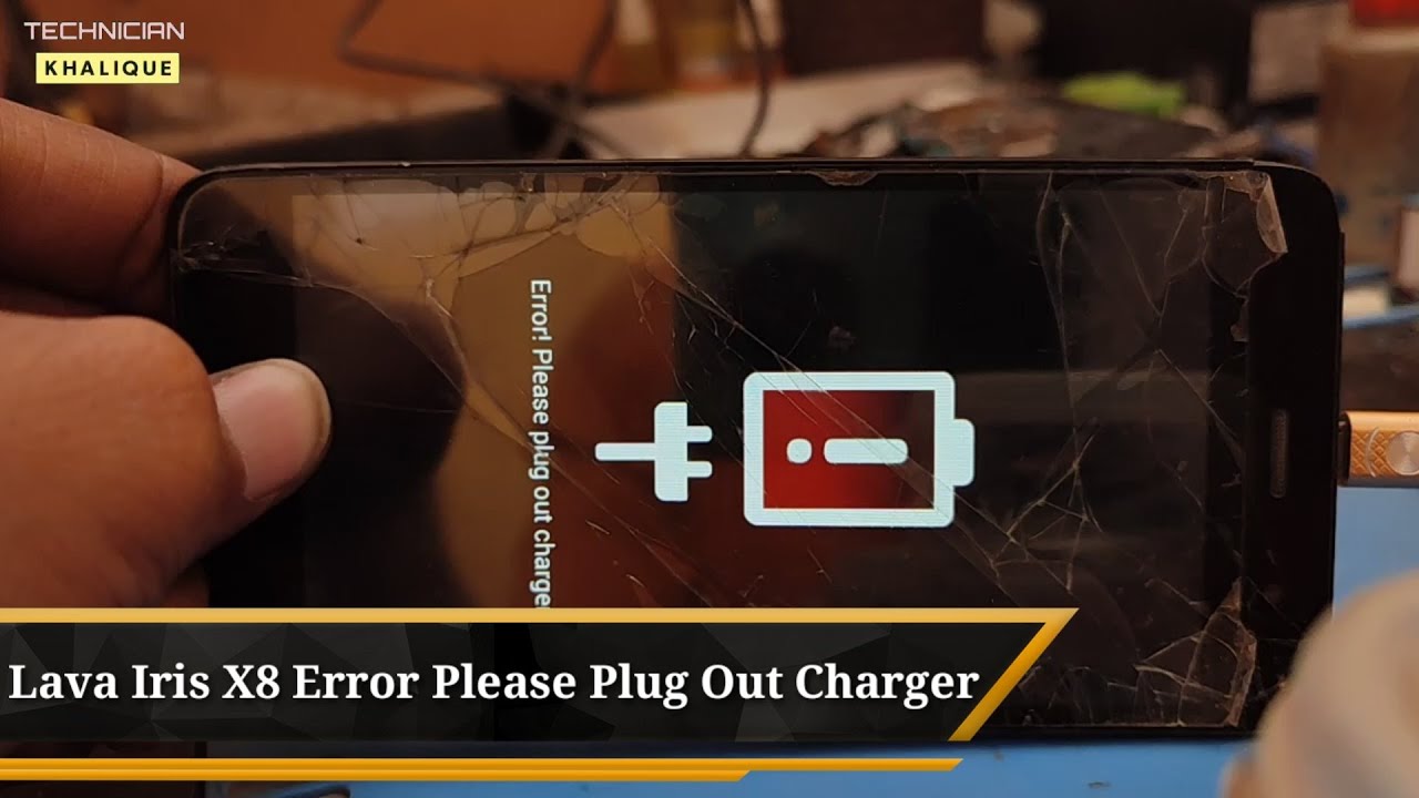 error please plug out charger - YouTube