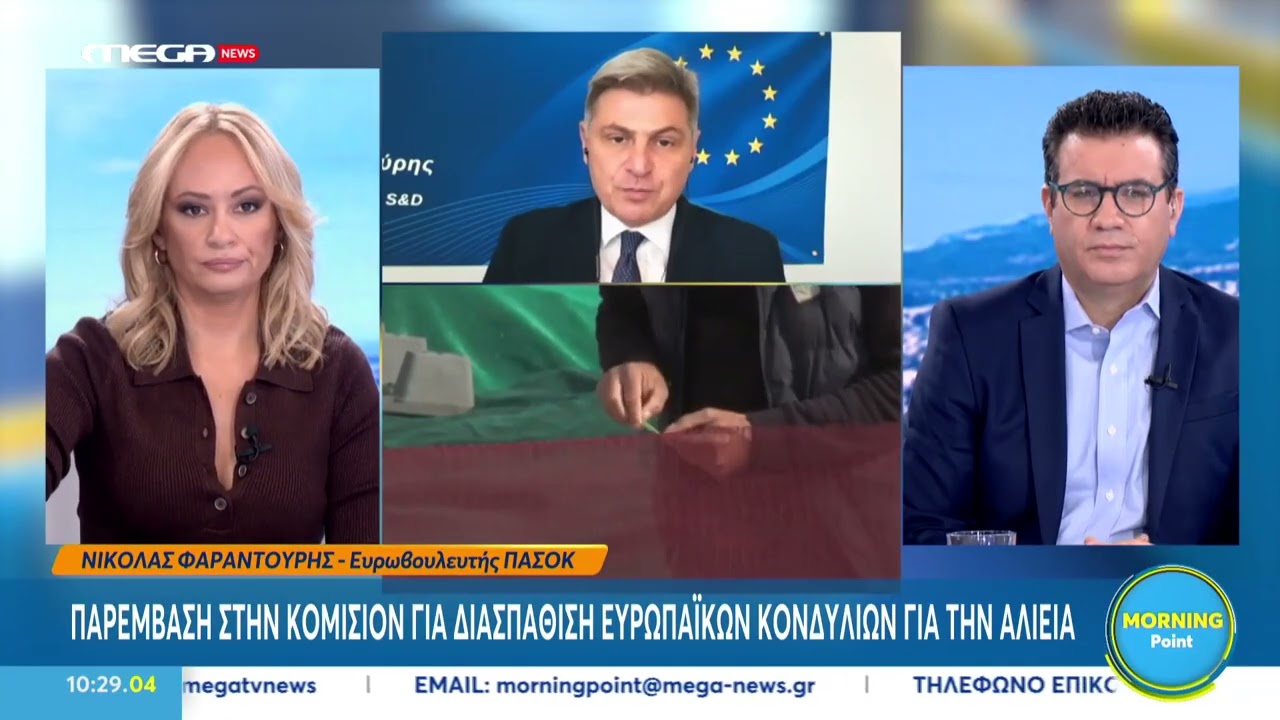 MEGAnews Νικόλας Φαραντούρης: «Γαλάζιοι λαγοκέφαλοι» ροκάνισαν €52 εκατ. για την αλιεία