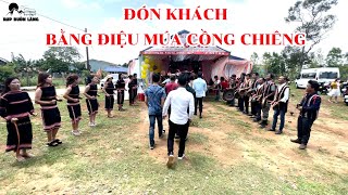 Đón Tiếp Khách Tham Dự Tiệc Cưới Bằng Giai Điệu Cồng Chiêng Múa Jrai Độc Đáo