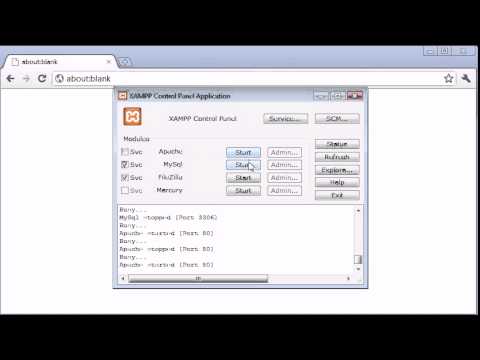 Beginner PHP Tutorial   3   Installing XAMPP Part 2