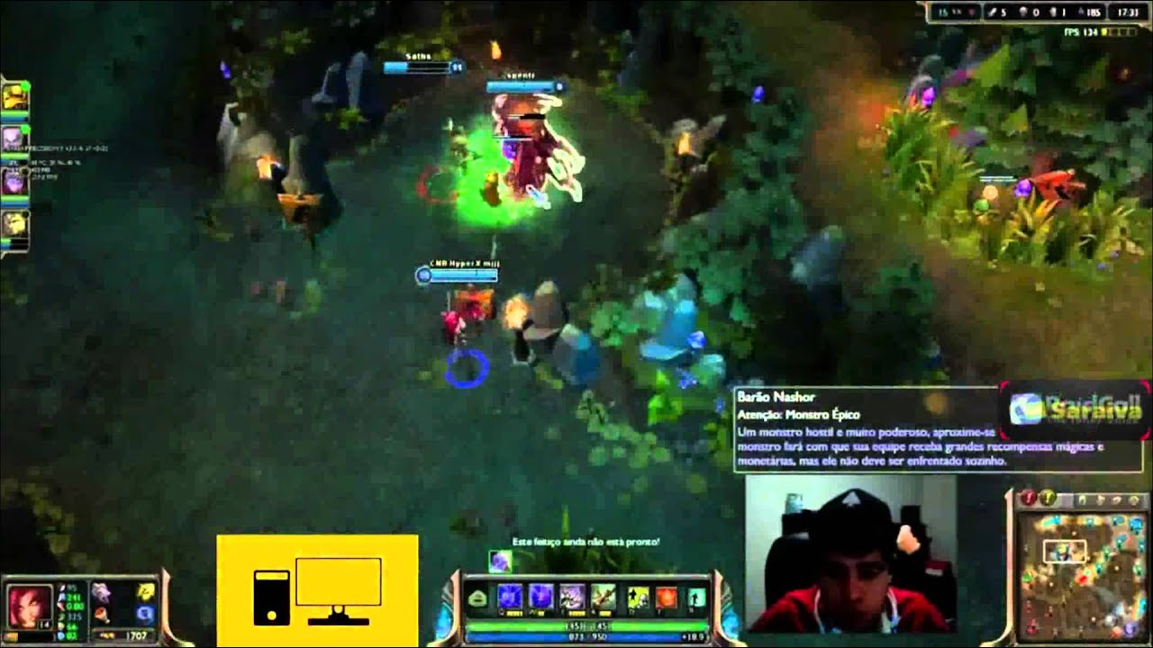 paiN MiT imitando manajj + manajj perdendo baron