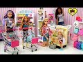 La Familia Barbie Compra Utiles Escolares Miniatura - Los Juguetes de Titi