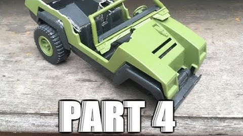 Turning a GI Joe VAMP into a custom RC creation PART 4