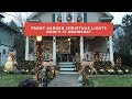 Garden Tour Christmas Lights 🎄🦌 | How&#39;s It Growing?