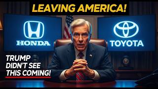 Tariff Fallout: Why Honda & Toyota Are Done With America!