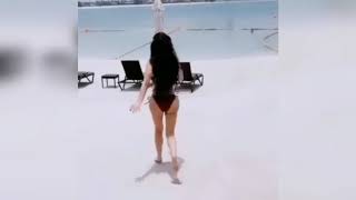 Amar قمرالطحش Lebanese Singer | Looking Hot in Bikini   Booty Boobs Version