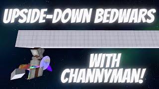 Playing Bedwars Upside-Down in Minecraft! screenshot 3