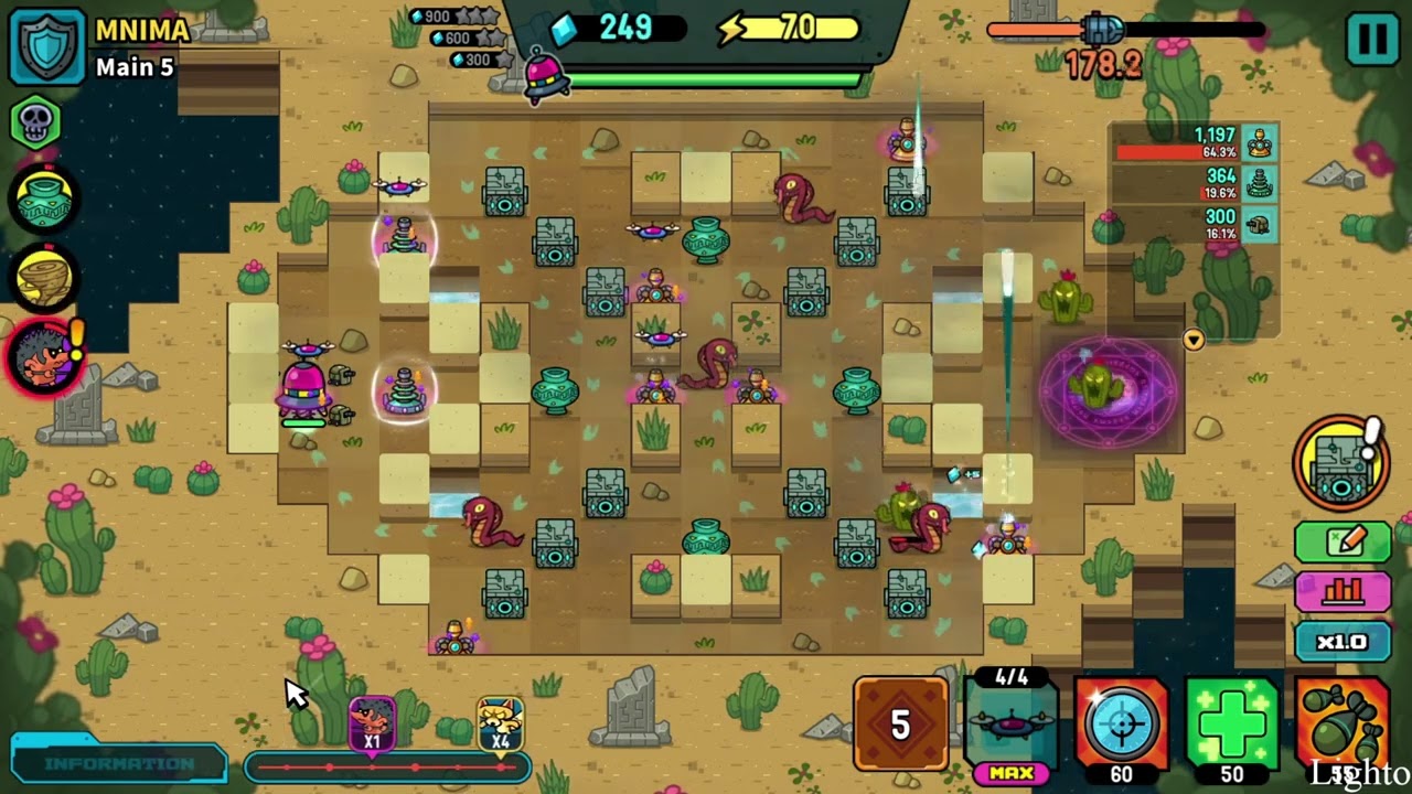 Broken Universe - Tower Defense Mnima World Main Stage 5 No Commentary