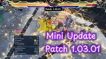 Patch 1.03.01 Update -  Yoshimitsu Tekken 8