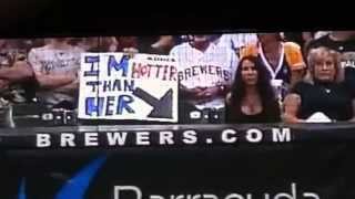Front Row Amy sign - ROOT Sports - Pittsburgh Pirates @ Milwaukee Brewers Miller Park - 8/22/14 Front Row Amy sign - ROOT Sports - Pittsburgh Pirates @ Milwaukee Brewers Miller Park - 8/22/14