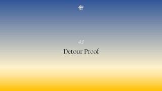 4-1 Detour Proof