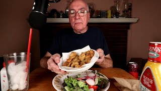 ASMR Grocery Haul Cooking Chicken Strips Mukbang