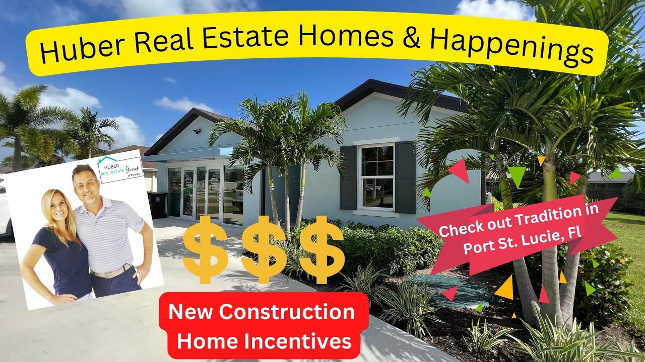 New Construction Homes In  Port St Lucie NO HOA $30K OFF | Tradition Port St Lucie Florida