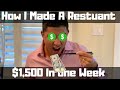 How I Made A Restaurant Over $1,500 In One Week Using A Facebook Ad | SMMA Training