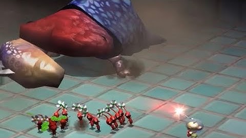 Pikmin 2 - Cavern of chaos, Segmented Crawbster