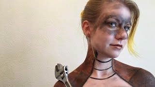 Steampunk Mechanic Body Paint: NYX Face Awards