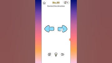 Brain out level 50 Correct the direction