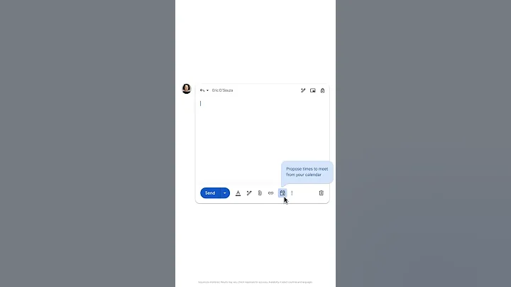 Schedule appointments directly in Gmail #Shorts