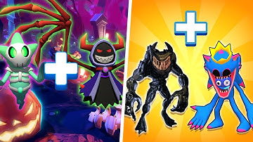 Halloween Monster: Merge Master vs Monster Rampage: Merge Rainbow - 1⭐ Merge Battles