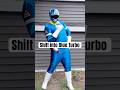 Shift into BLUE TURBO! #powerrangers #blueranger