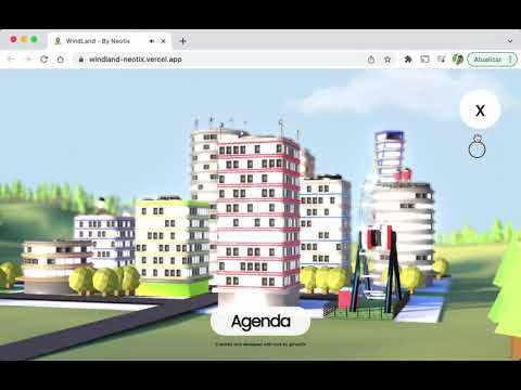 Windland. ThreeJS city project by Neotix - video thumbnail