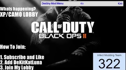 [PS3] BO2 | Modded Lobbies