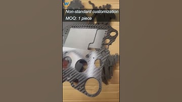 Customized 3K Carbon Fiber Plates #carbonfiber #cnc #diy #drone #FPV #rccar #simracing #steelwheels