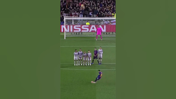 Le seul but que Messi ne pourra jamais marquer.